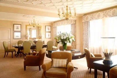 The Hay Adams Living Area