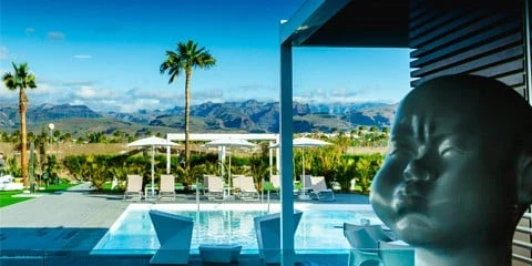 Seven-Resort-Gran-Canaria-pool Seven Hotel and Wellness - Gay Men Only