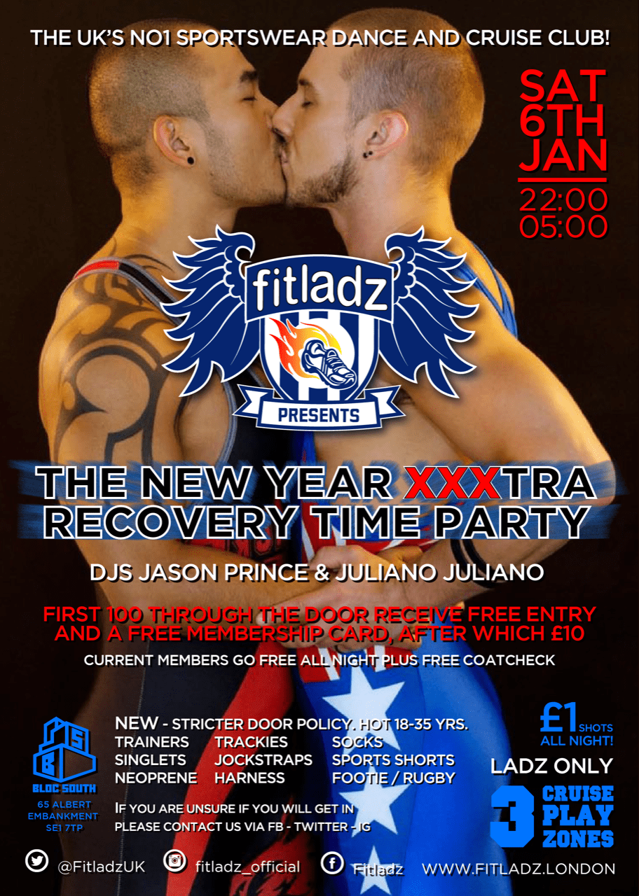 FitLadz New Year's XXXtra Recovery Time Party