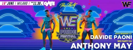 WE PARTY PRIDE - Official Pre-Party - Milan