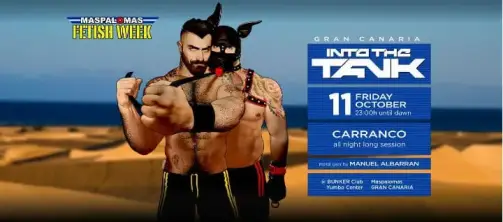 Into The Tank · Maspalomas Fetish Week 2019