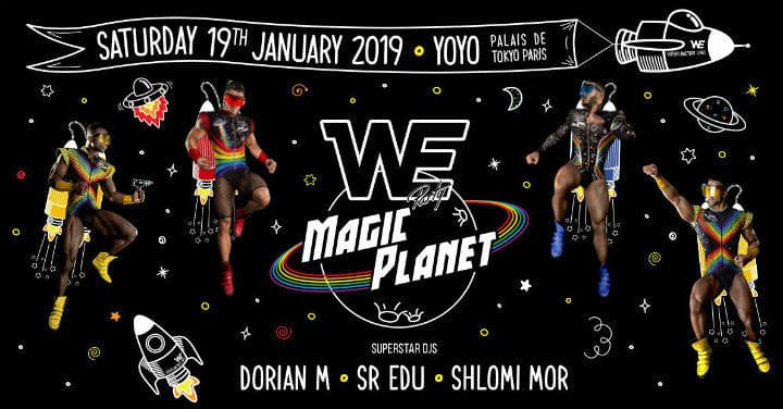 WE Party 'Magic Planet'