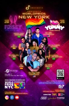 FRISKY AND YUMMY / WORLD PRIDE NYC