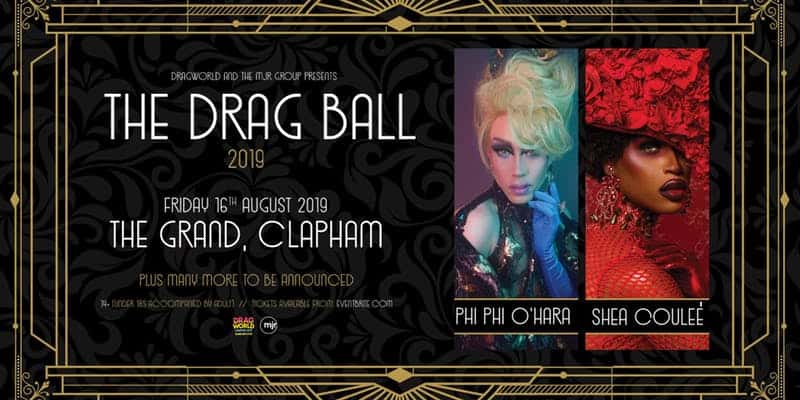 Drag Ball 2019（Clapham Grand，伦敦）