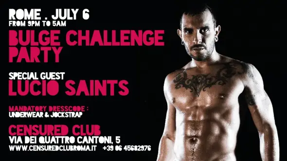 Bulgechallenge Gay Party - Lucio Saints
