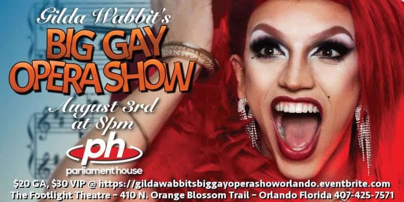 De grote Gay-operashow van Gilda Wabbit