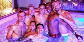 Saturday Night Swim: a Gay Pool Party!