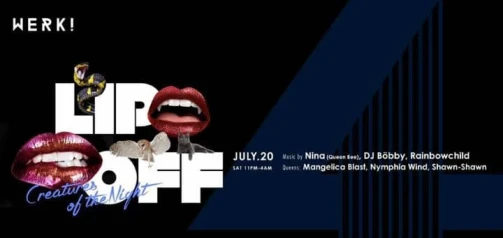 WERK! LIP OFF 4 x Creatures of the Night