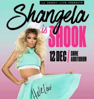 Shangela Is Shook ツアー - シンガポールでのライブ