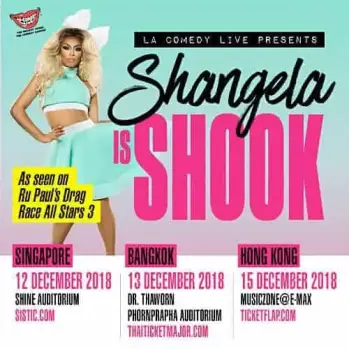 Shangela Is Shook Tour - Live in Bangkok
