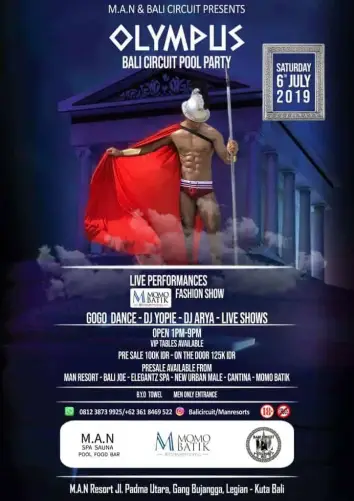 Bali Circuit Pool Party @ M.A.N Resort