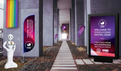 STICKS & STONES - The world’s first virtual LGBT+ Career Fair