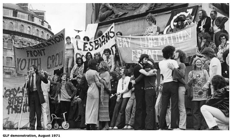 Gay Liberation Front UK Absolute vrijheid voor alle partijen - GLF 50e verjaardagsfeest