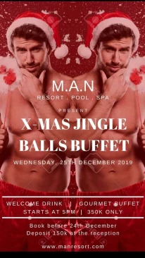 M.A.N Resort Present Xmas Jingle Balls Buffet