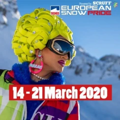 European Snow Pride 2022, Tignes, Europe's biggest gay ski week