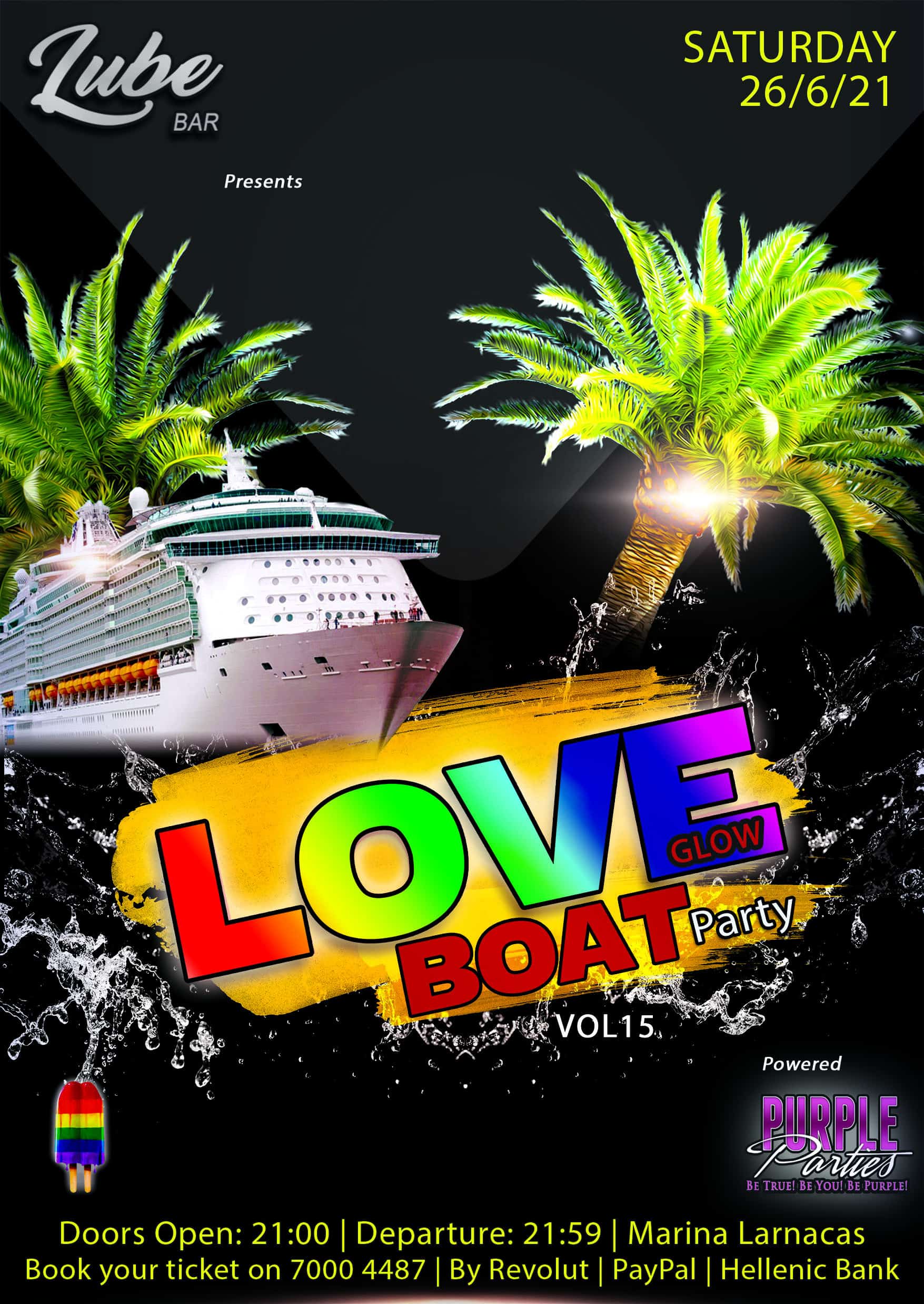 Die Love Glow Boat Party