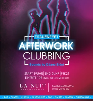 DJane's Delight - Afterwork Clubbing Munich