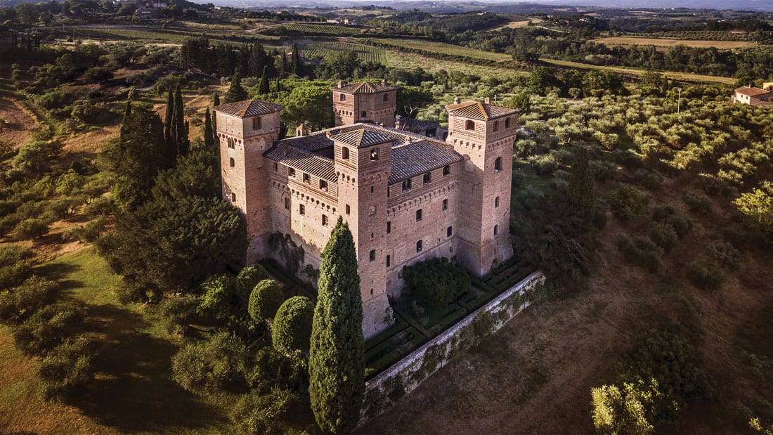 Toscaans kasteel