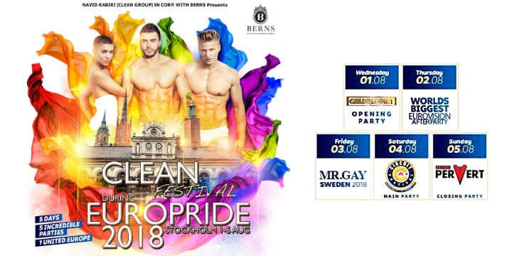 CLEAN EuroPride 2018