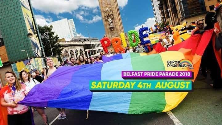เทศกาล Belfast Gay Pride 2018