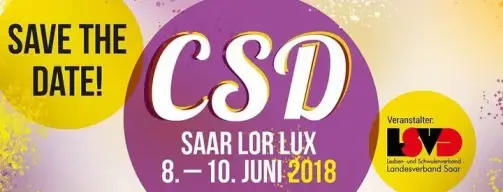 Saarbrücken Gay Pride 2018 Banner