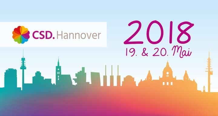 Bandiera di Hannover CSD 2018