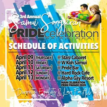 2020 Samui SongKran Pride Parade