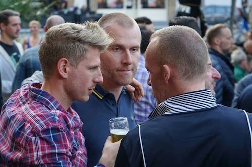 Cafe Twilight gay bar Antwerp guests