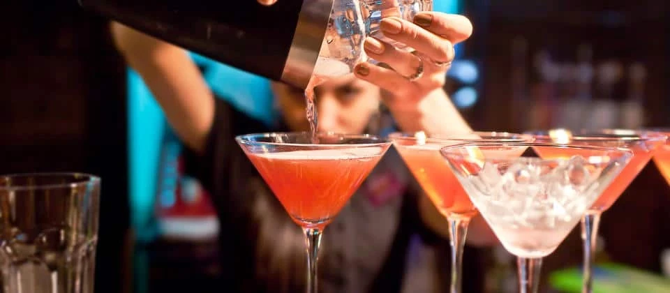 Cocktail making Cocktail making