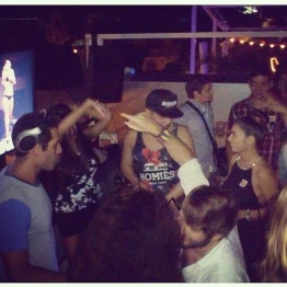 Gatto Blanco Rooftop Bar. Panama City