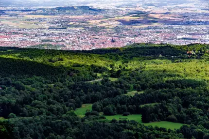 panorama, landscape, city