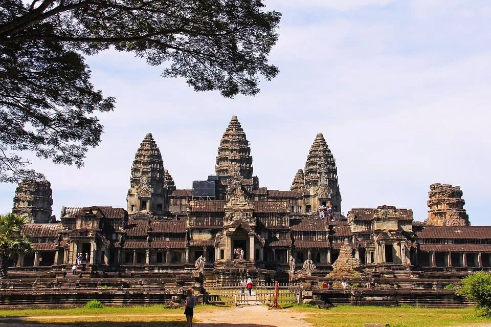 Exploring Angkor Wat