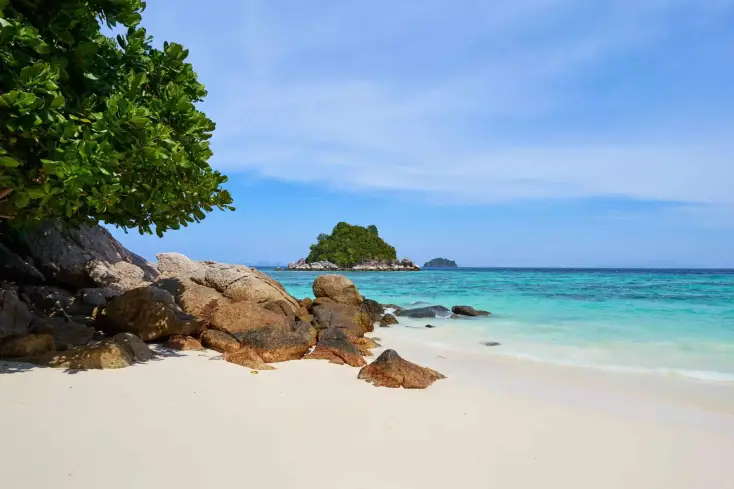 beach, sand, sea