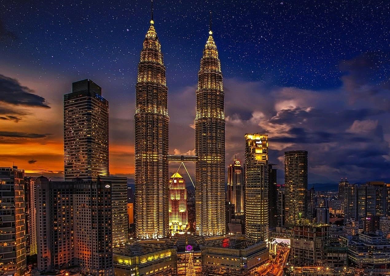 wesoły Kuala Lumpur