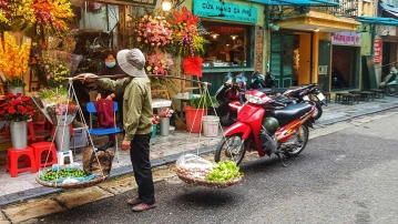 vietnam, hanoi, road