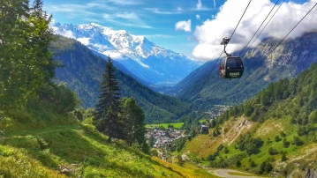 chamonix, landschap, natuur