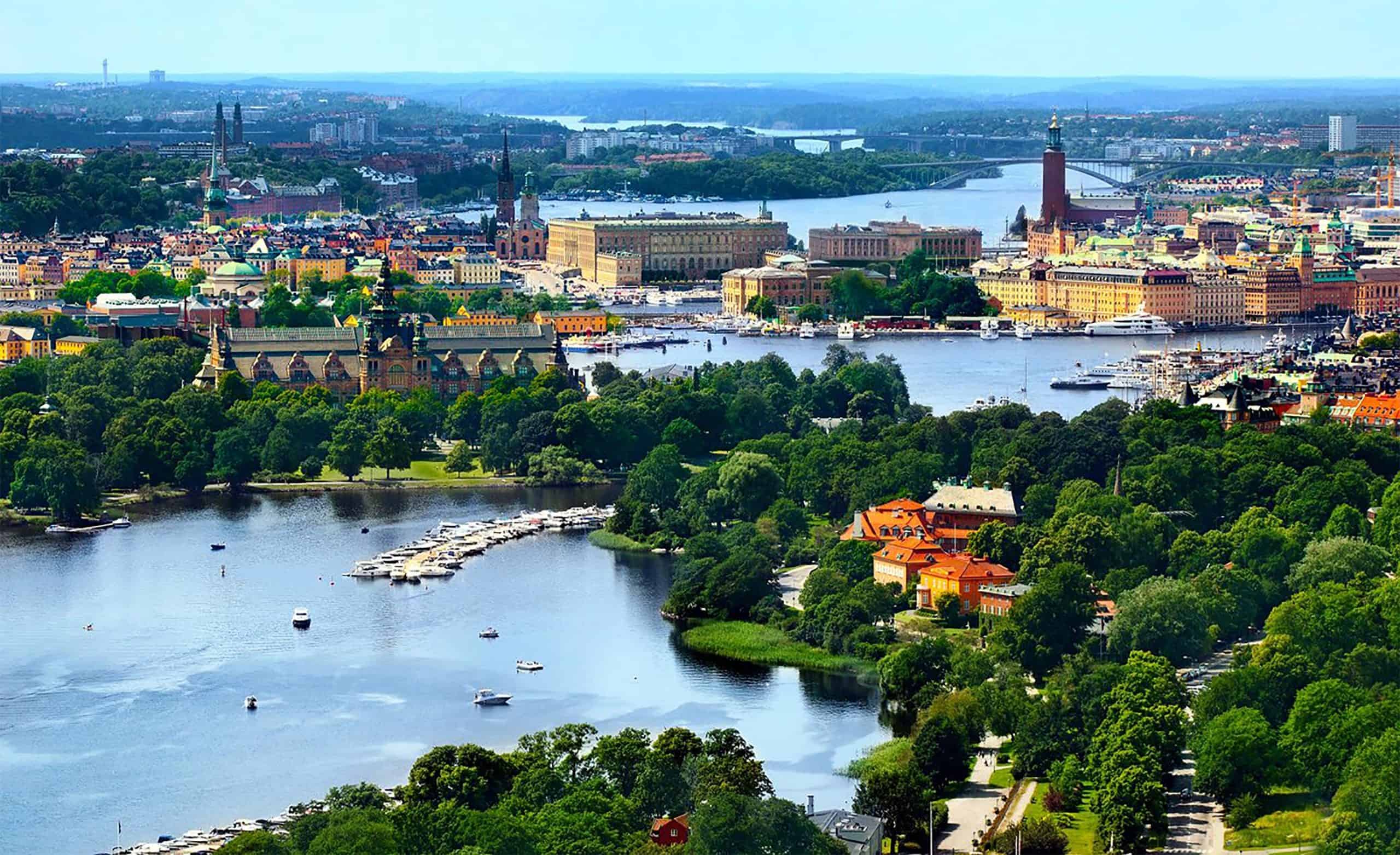 stockholm, swedia, kota tua