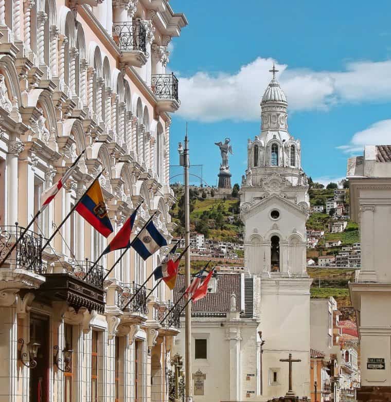 Quito গে মানচিত্র