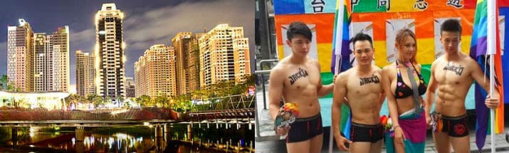 خريطة مثلي الجنس تايشونغ