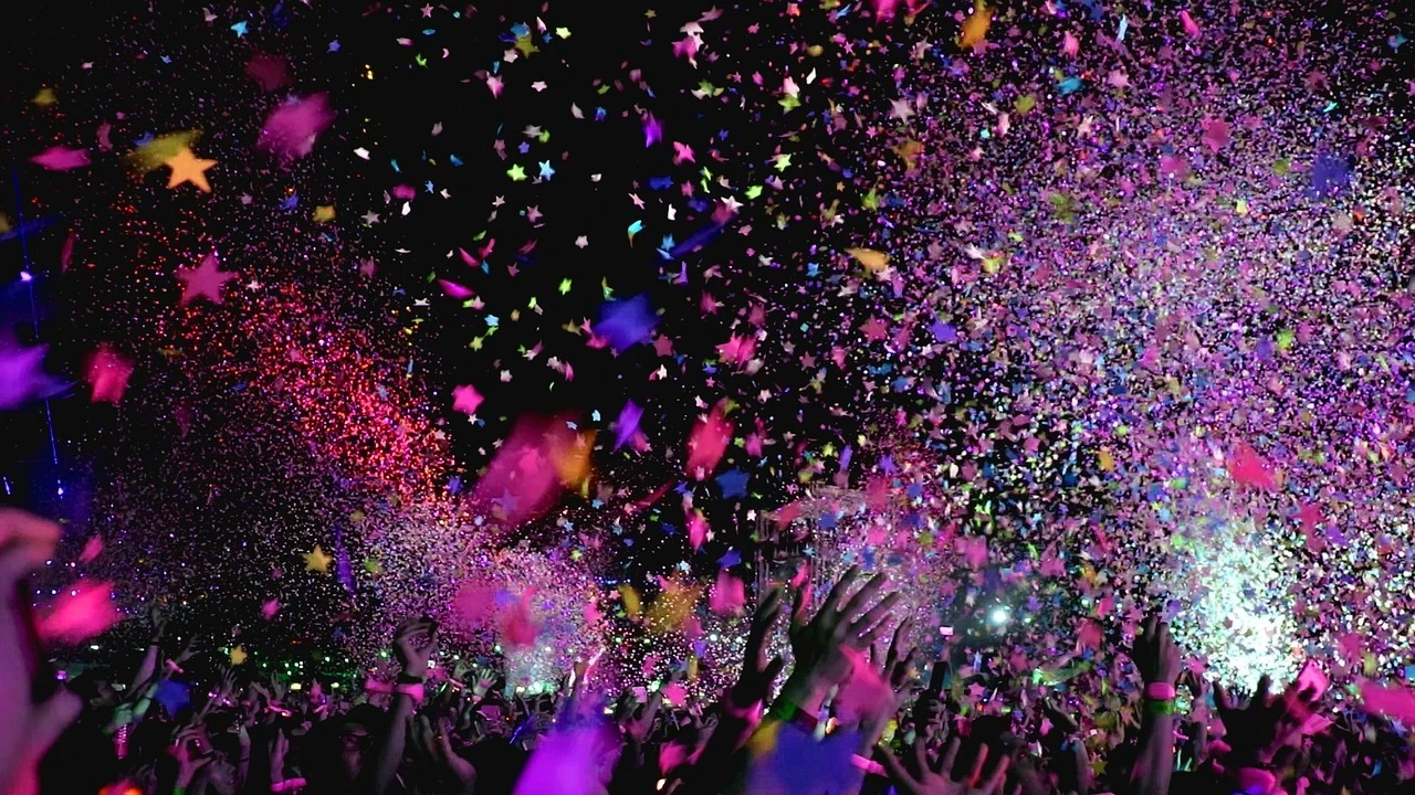 concert-confetti-party-stockpack-pixabay concert, confetti, party