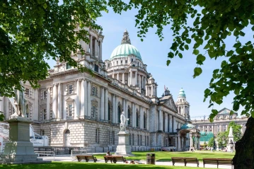 architecture, belfast, city hall