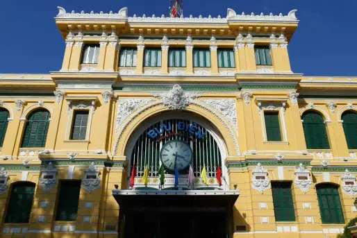 saigon ho chi minh city, vietnam, post office