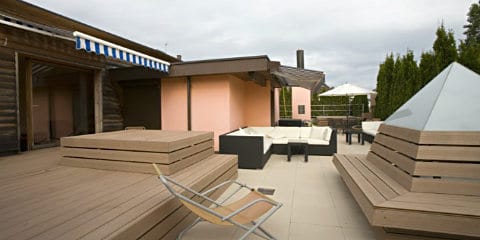 Solterrasse-sauna