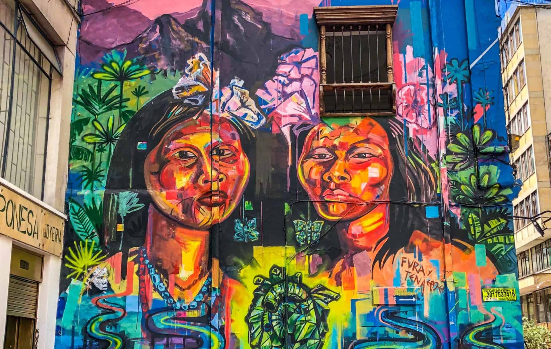 Arte di strada di Bogotà