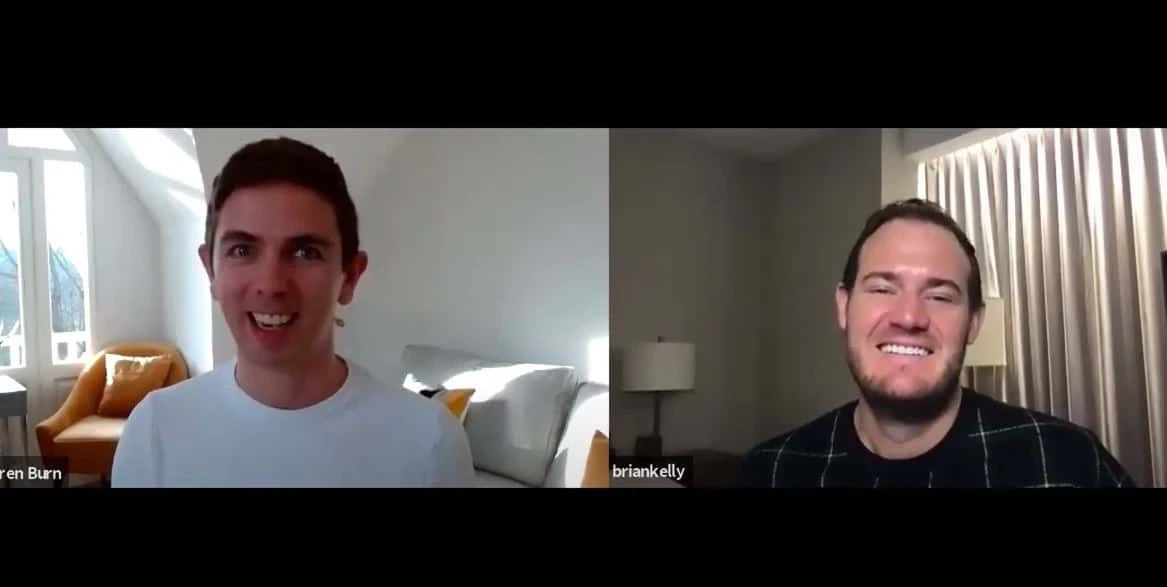 Darren Burn and Brian Kelly Darren Burn and Brian Kelly