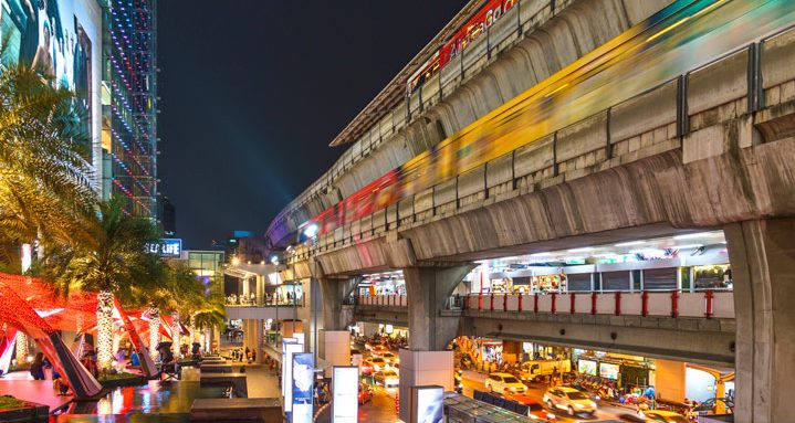 Station de BTS Skytrain Bangkok