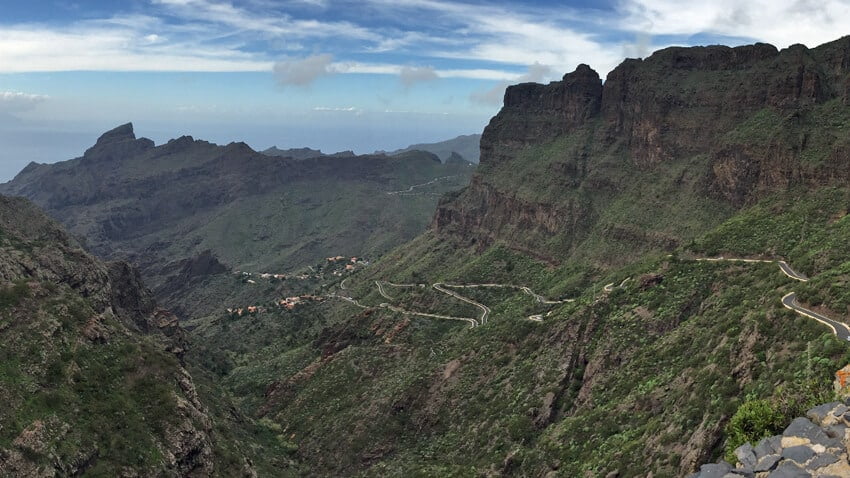 Route vers Mesca-Tenerife