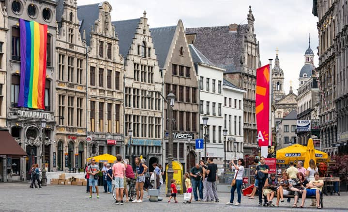 Pusat Kota Antwerpen
