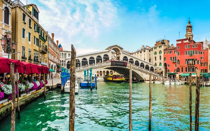 Grand Canal Bridge Venice