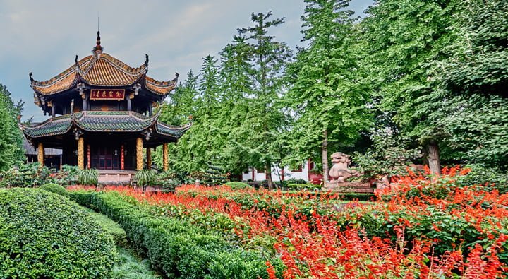 Qingyang-Gong-Tempel-Chengdu